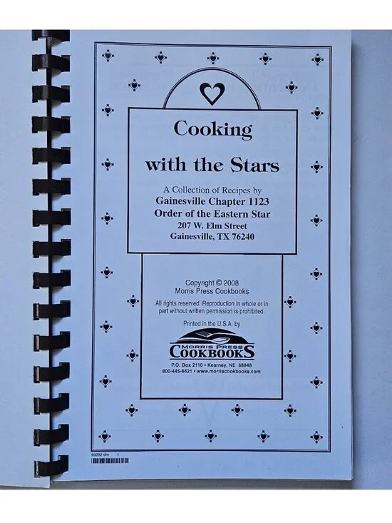 Cooking with the Stars Gainesville Chapter 1123 2008 Morris Press spiralbound - Picture 5 of 16